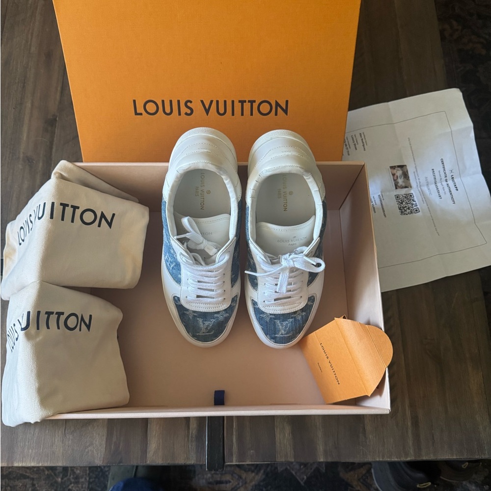 Louis Vuitton Sneakers with Certificate of Authenticity